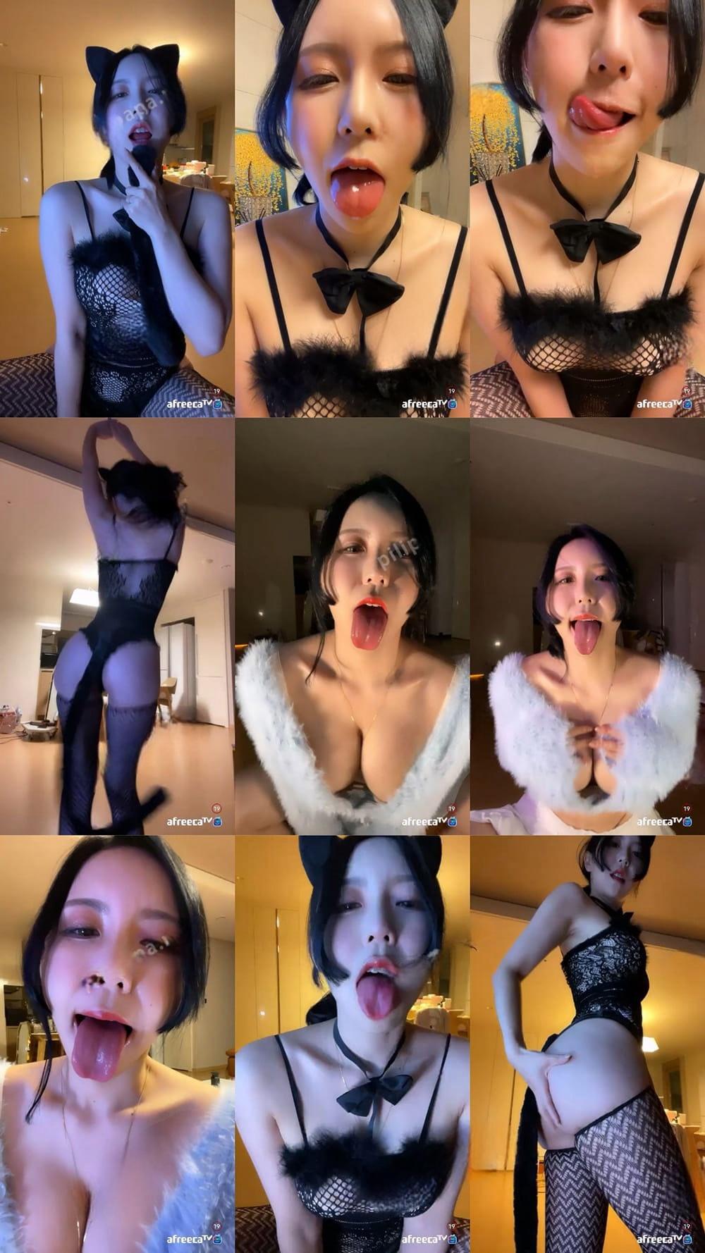 AfreecaTV韩国BJ爆炸身材舌头跳舞19+高潮脸劲爆画面