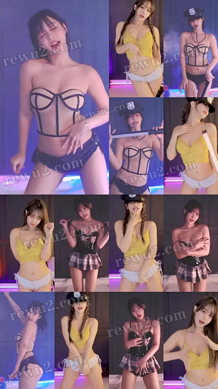 韩国主播 afreecatv 韩璐 直播跳舞 无水印（12V3.15G）劲爆画面