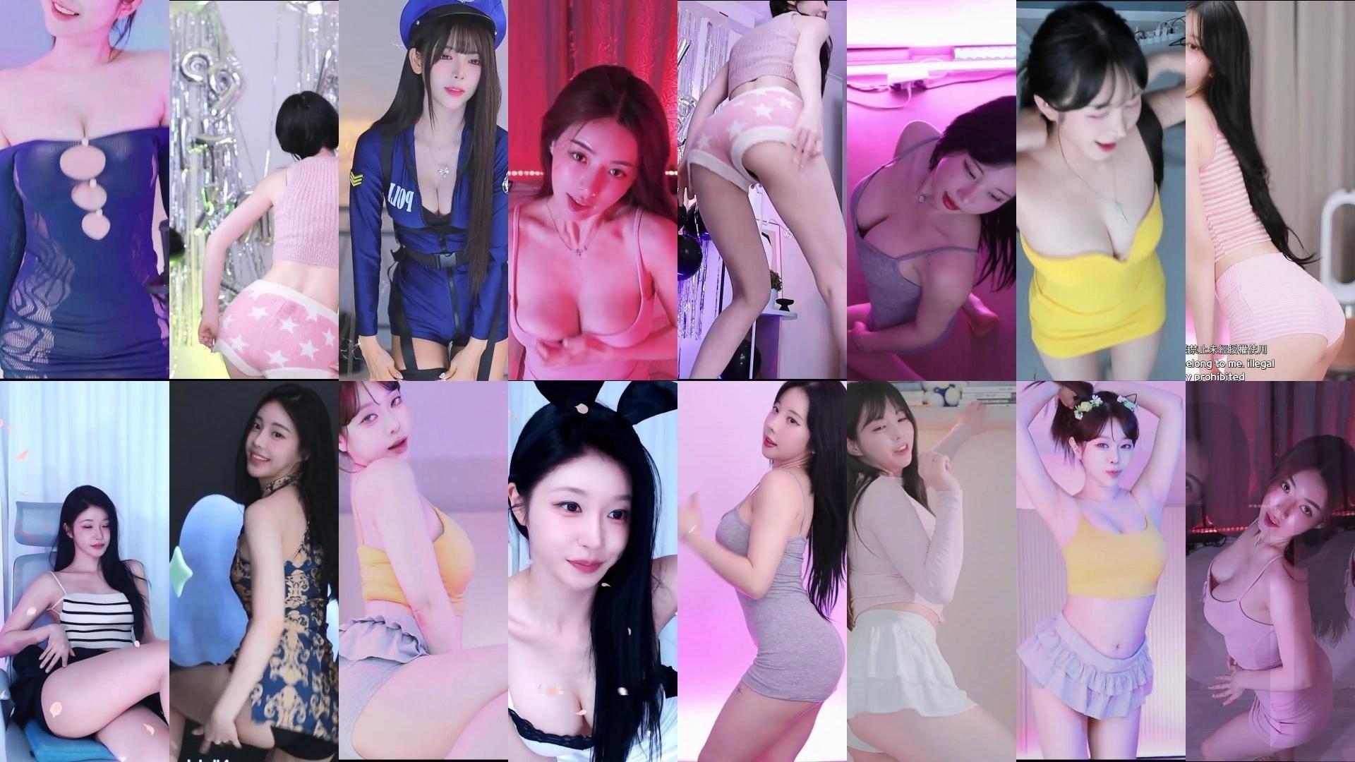 AfreecaTv韩国BJ 2025年5月19-20日录制舞蹈合集真不错