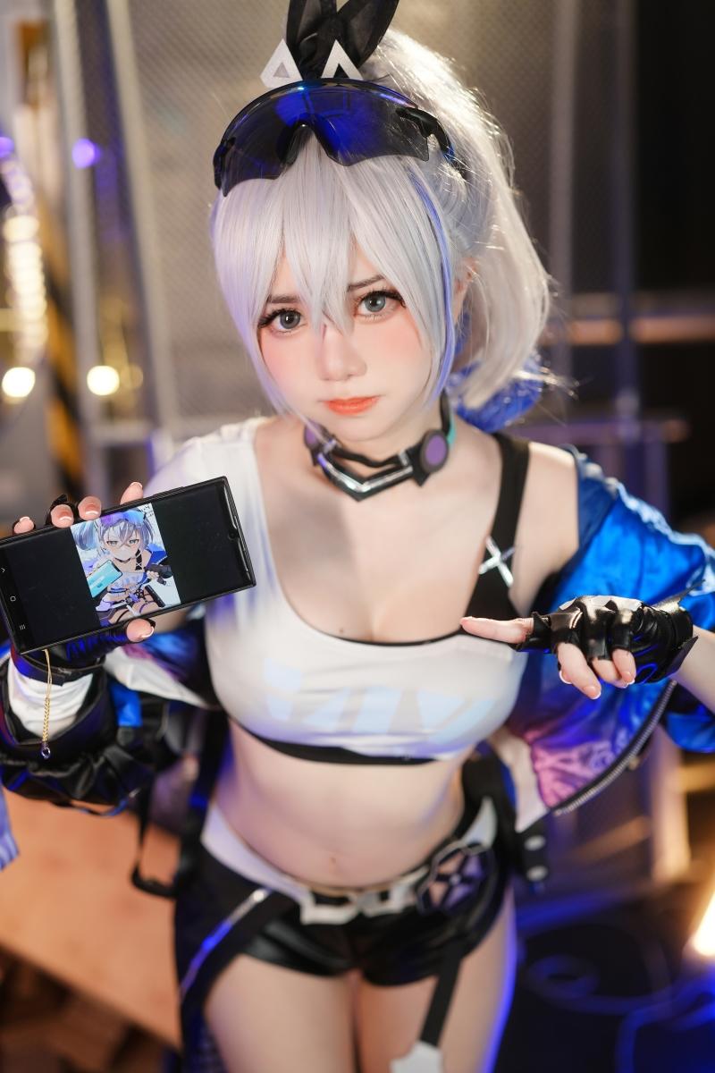Sally Dorasnow Silver Wolf【25P-3V-355MB】-最佳coser
