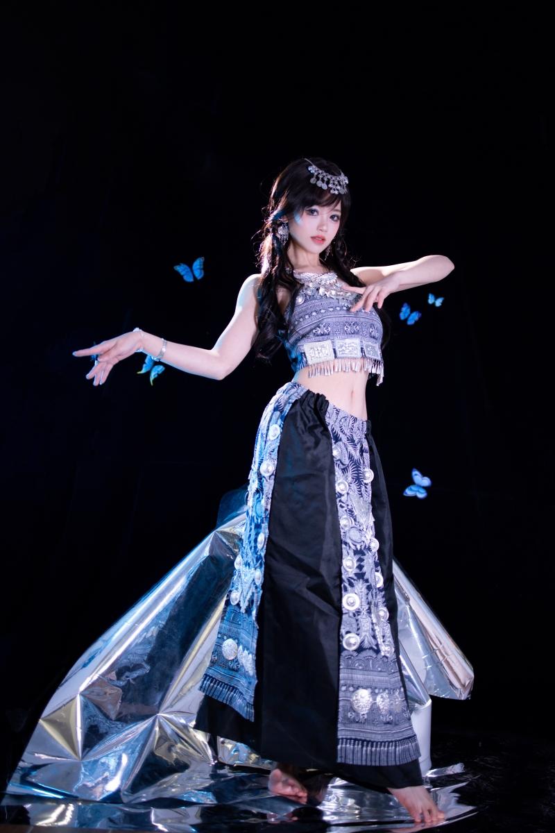 星黛鹿鹿 千反田鹿子 苗疆蓝蝶【52P-710MB】-收藏版