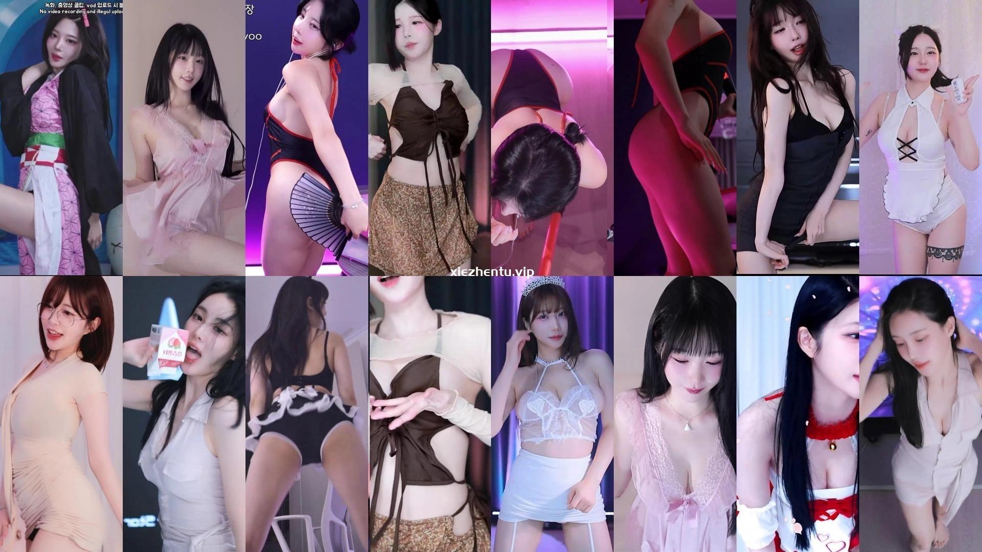 Sooplive韩国BJ 2025年8月8日录制舞蹈合集素材分享