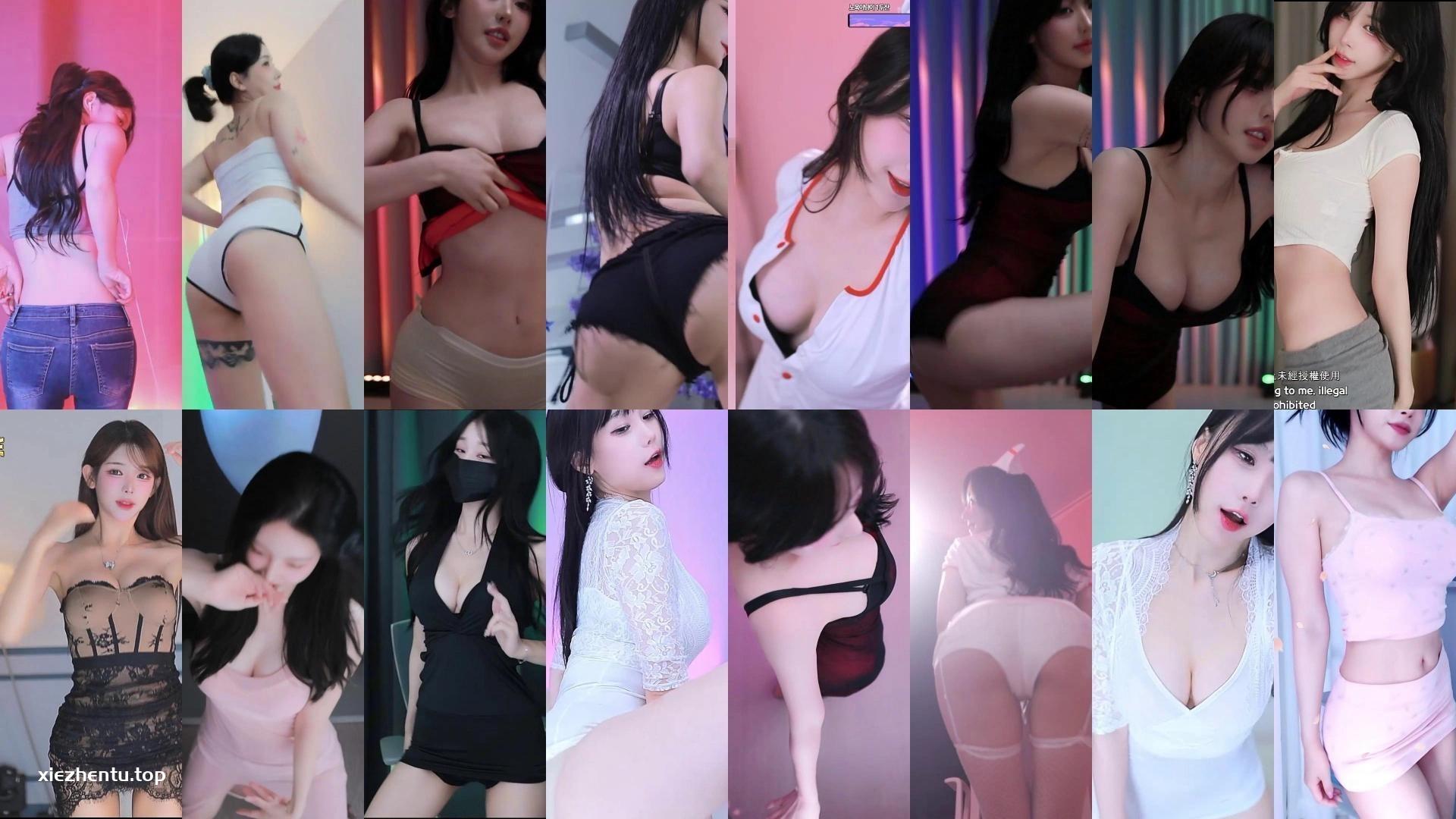 Sooplive韩国BJ 2025年8月18日录制舞蹈合集教学分享