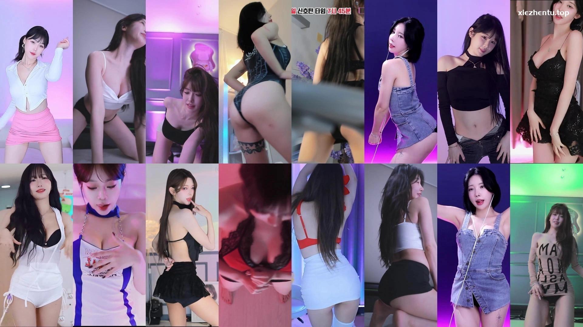 Sooplive韩国BJ 2025年9月16日录制舞蹈合集素材大全