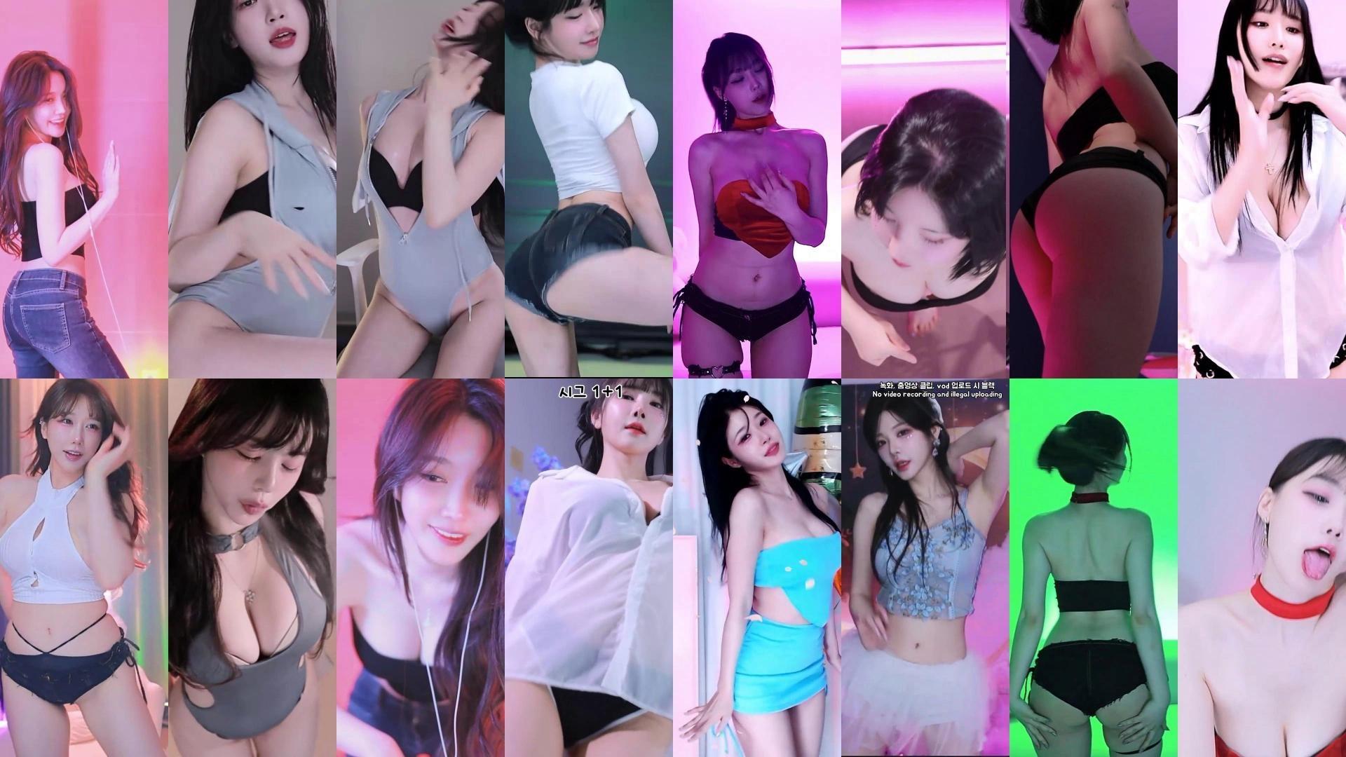 Sooplive韩国BJ 2025年6月12日录制舞蹈合集超劲爆