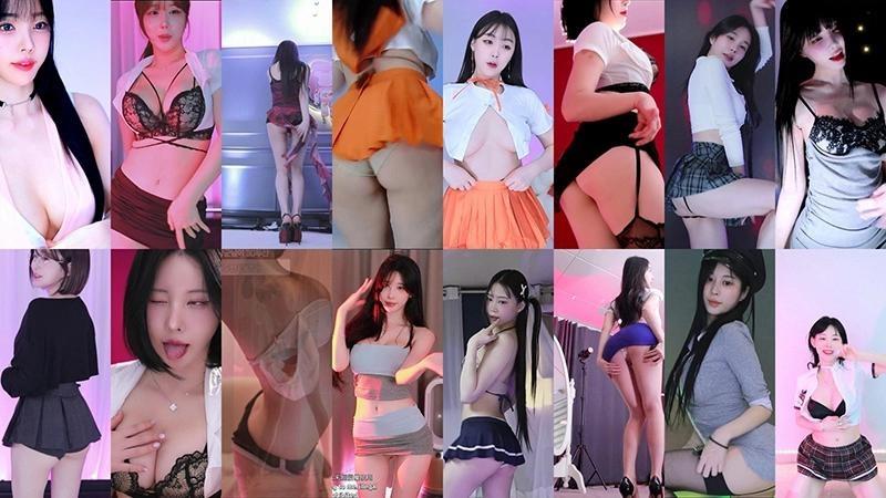 AfreecaTv韩国BJ 2025年3月12日录制舞蹈合集超劲爆