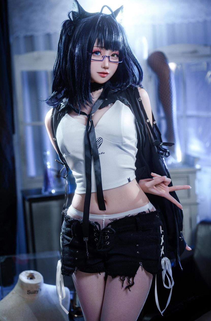 焖焖碳 黑茶子-性感美女