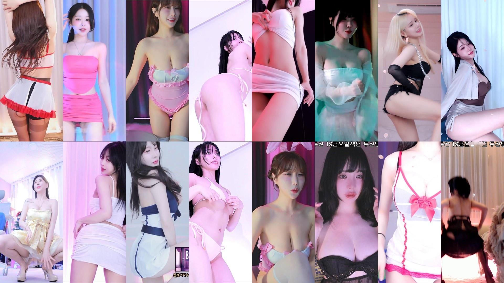 AfreecaTv韩国BJ 2025月1月30日录制舞蹈合集教学分享