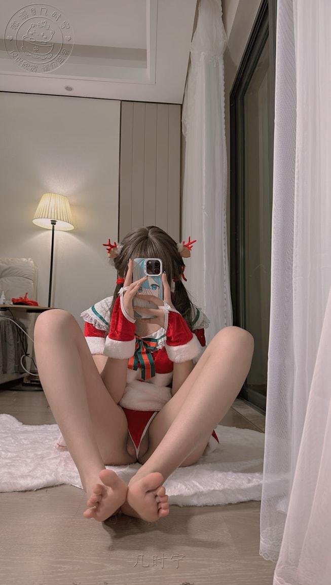 几时宁 – 圣诞小鹿图-完美佳人