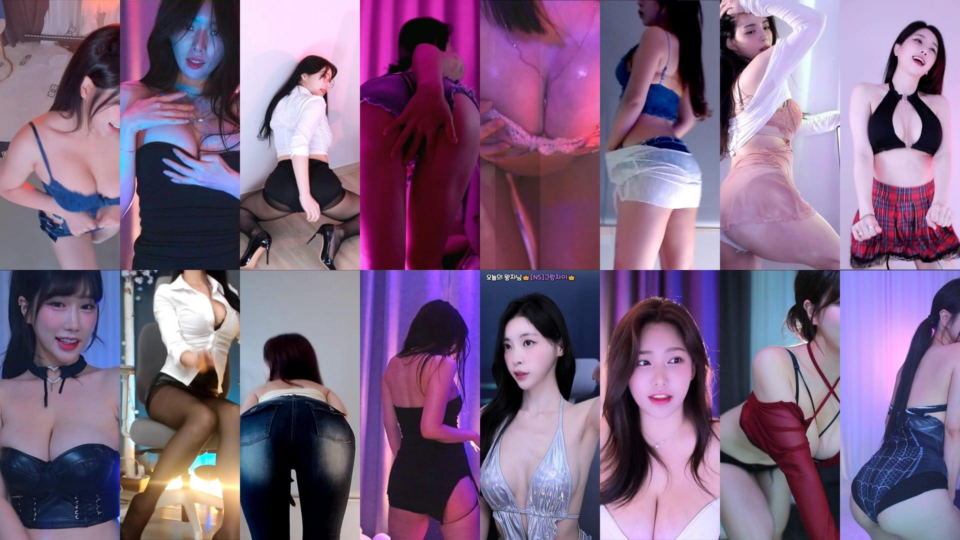 AfreecaTv韩国BJ 24年10月08-10日录制舞蹈合集教学分享