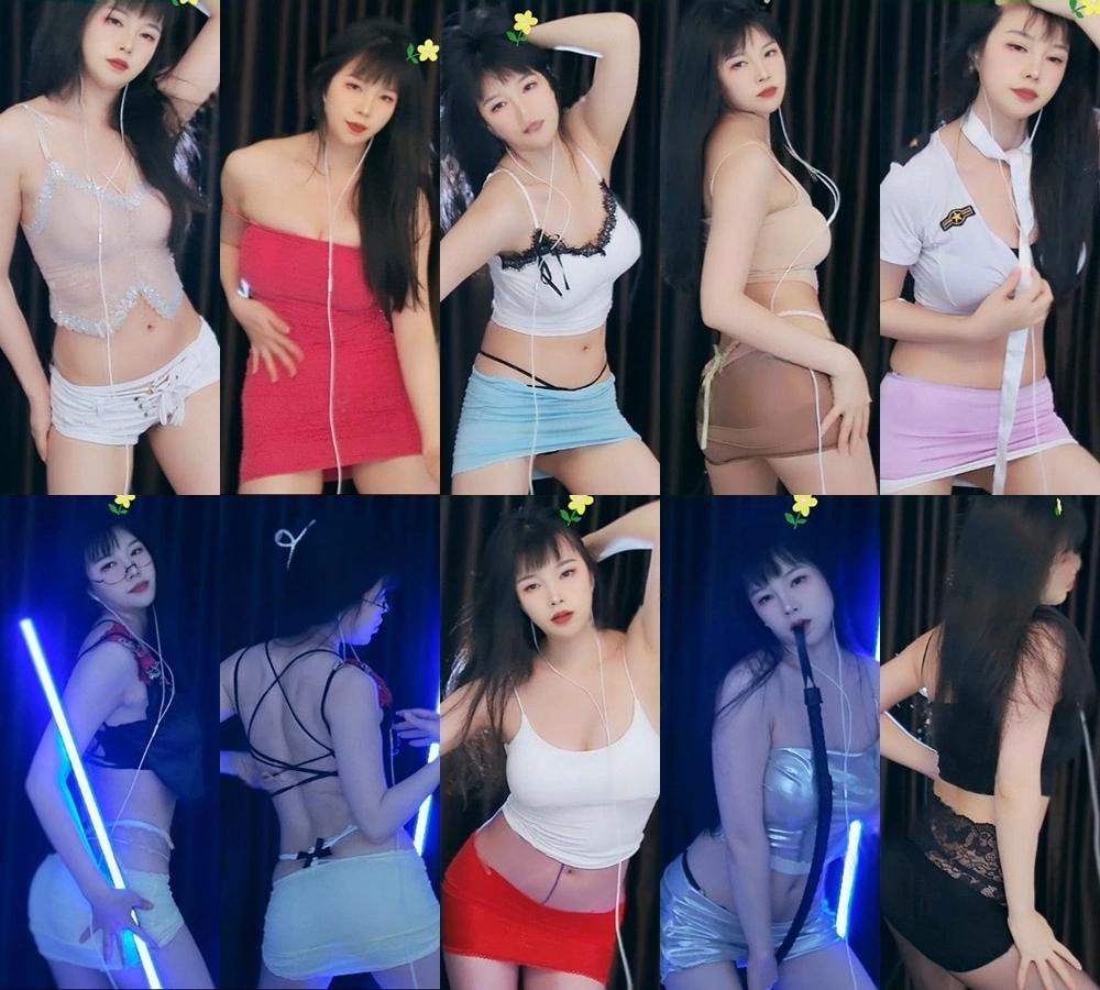 畅聊主播黎小胖/洋芋25年3-4月精选跳舞合集素材分享