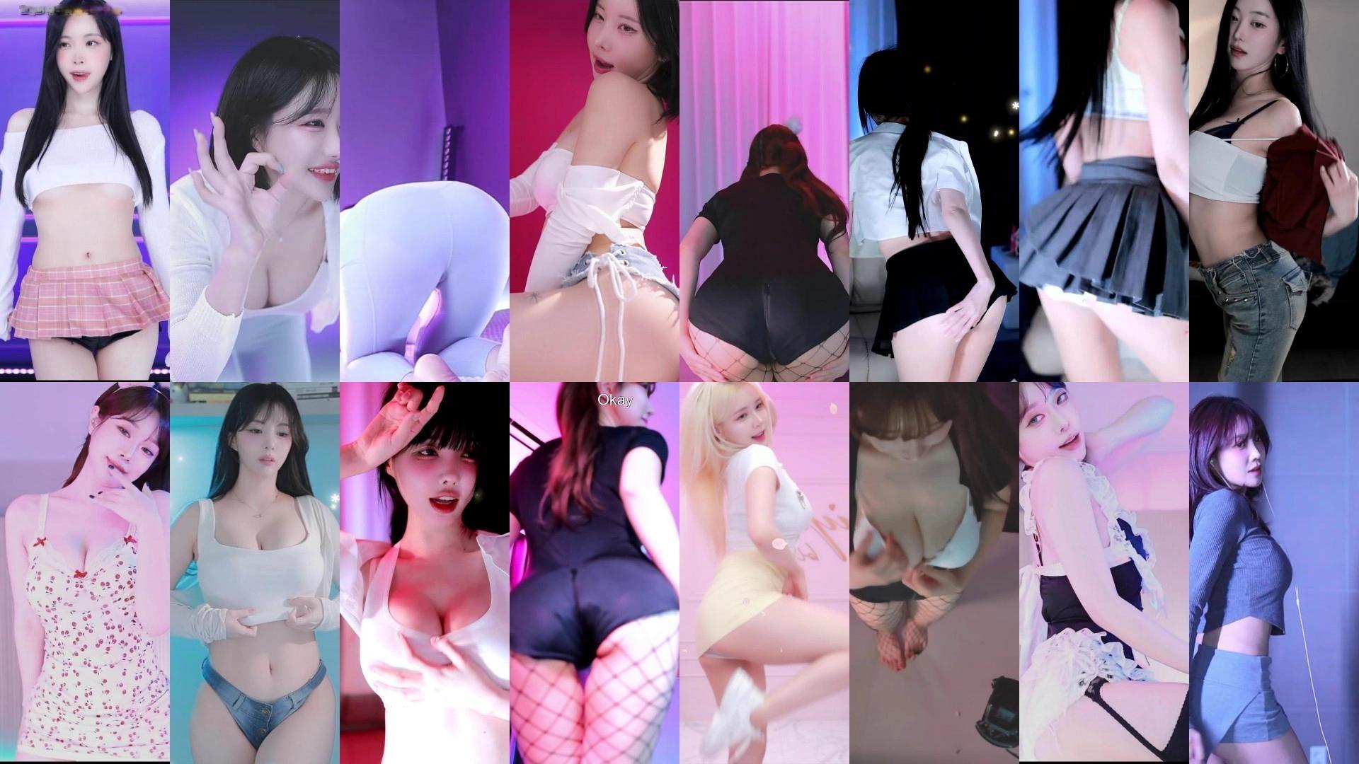 AfreecaTv韩国BJ 2025年3月13日录制舞蹈合集超劲爆