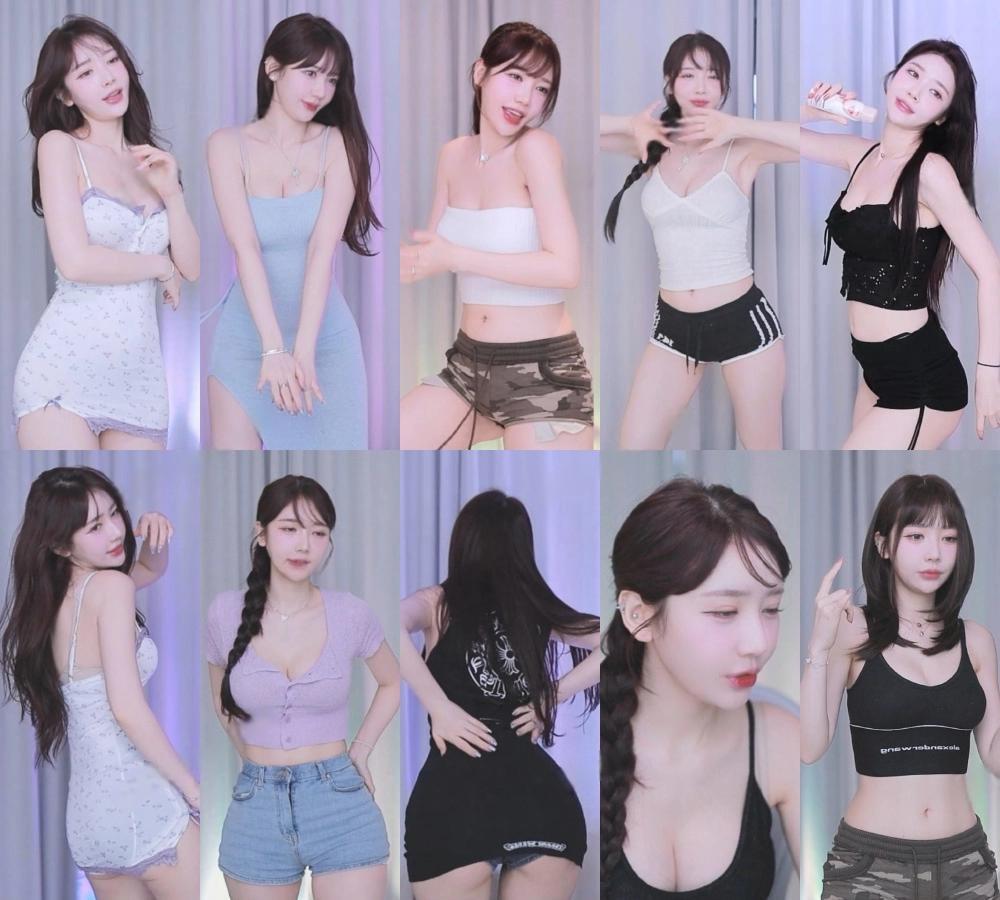 AfreecaTv韩国BJ金花24年12月精选跳舞合集素材分享