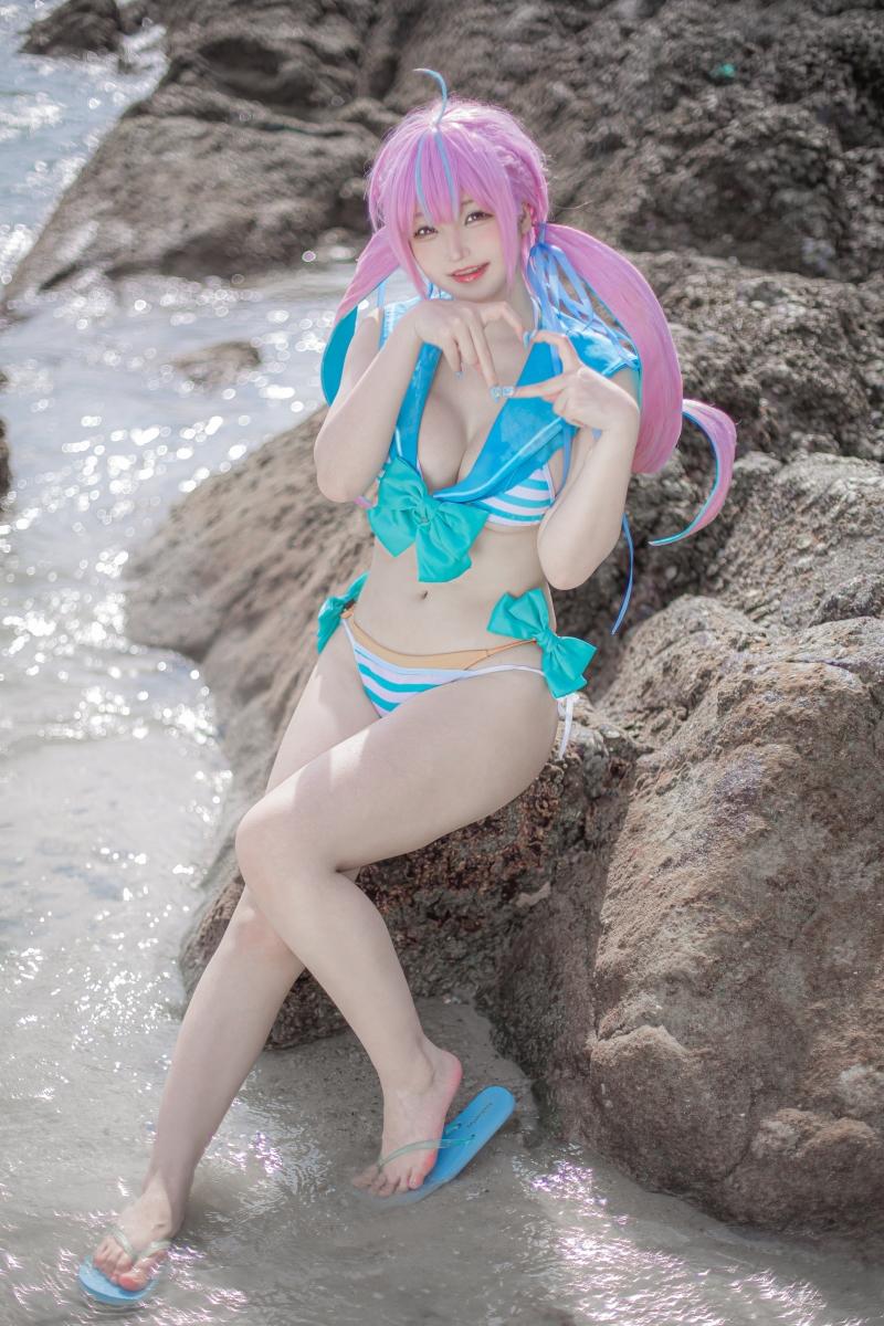 Takanashi Hanari 图包 Aqua【21P-55MB】-珍藏版