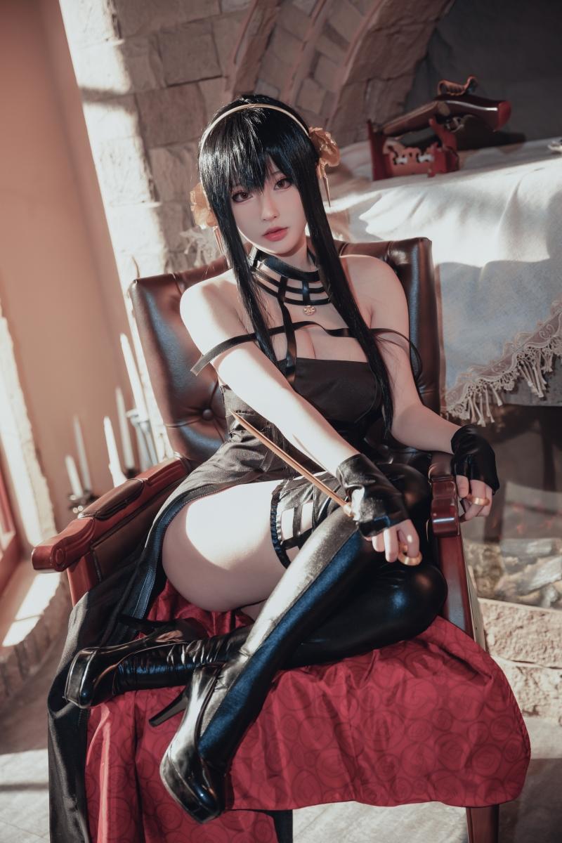 清水由乃 间谍过家家 约尔战斗服【30P-487MB】-收藏版