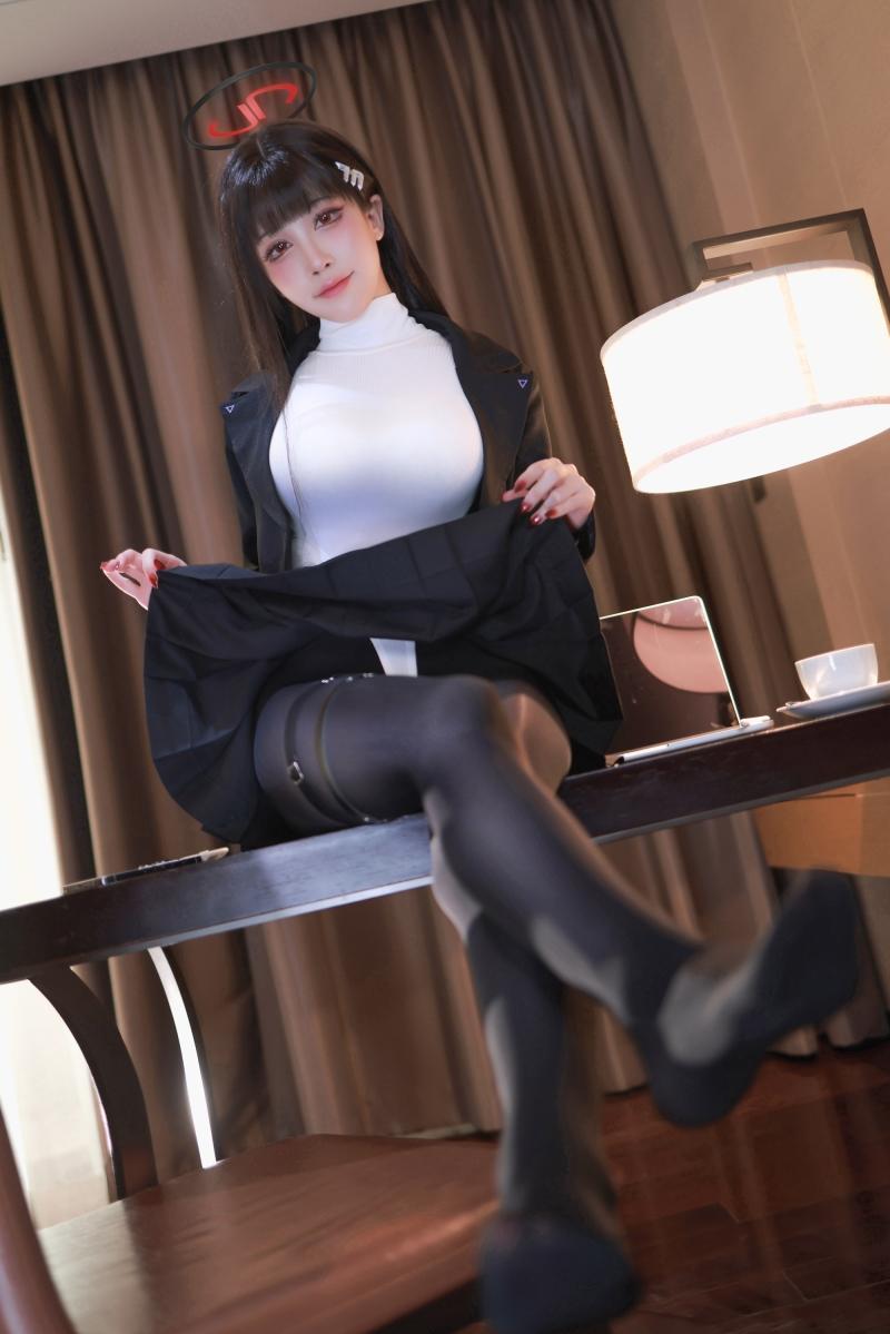 水淼Aqua 25年02月 蔚蓝档案调月莉音【67P-80MB】-收藏版