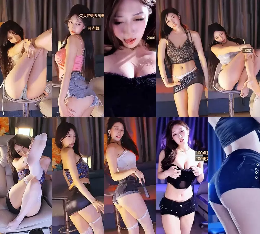 时光直播迷人的小闹闹精选跳舞合集素材大全