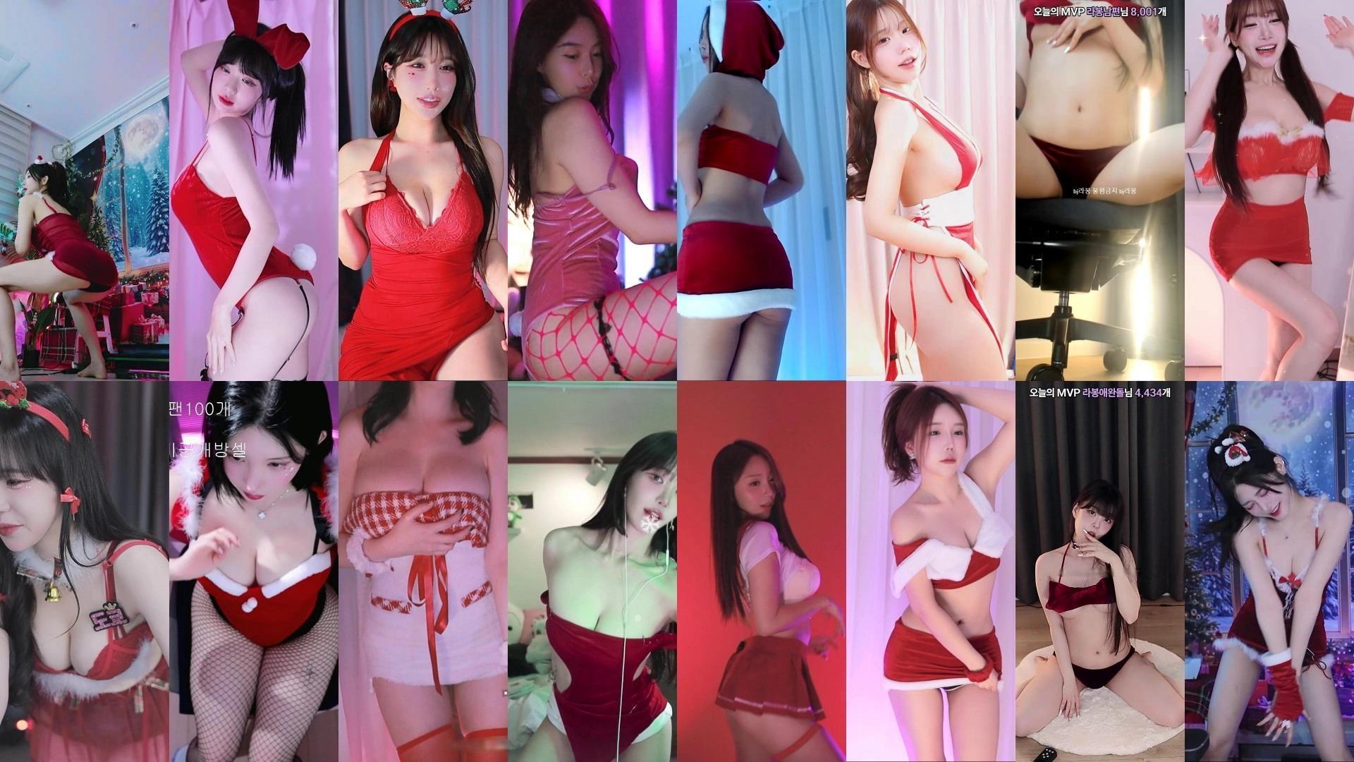 AfreecaTv韩国BJ 24年12月25日录制舞蹈合集一起欣赏